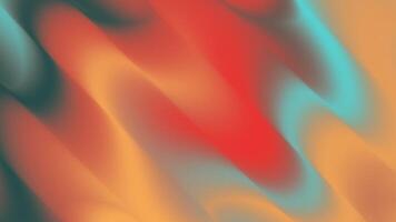 Liquid Gradient Wave Abstract Background Animation. Soft Holographic Iridescent Blur. Modern Dynamic Light Colors Fluid Motion 4K video