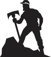 Gem Guardians Protectors of Gemstone Wealth Excavation Experts Specialists in Earth Extraction vector
