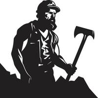 Ore Outliers Discoverers of Earths Riches Subterranean Sages Wise Guides of the Underground vector