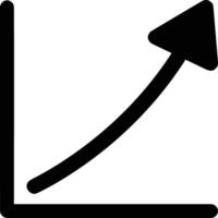 Chart icon symbol image for data statistic analysis illustration vector