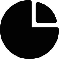 Chart icon symbol image for data statistic analysis illustration vector
