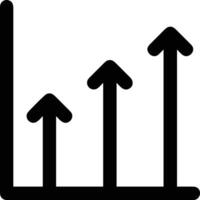 Chart icon symbol image for data statistic analysis illustration vector