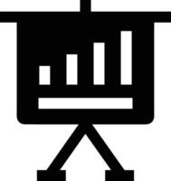 Chart icon symbol image for data statistic analysis illustration vector