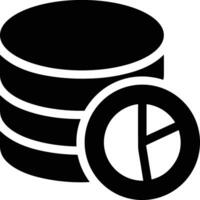 Chart icon symbol image for data statistic analysis illustration vector