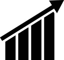 Chart icon symbol image for data statistic analysis illustration vector