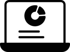 Chart icon symbol image for data statistic analysis illustration vector