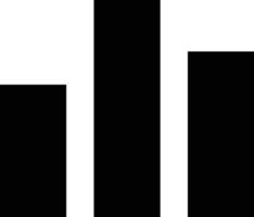 Chart icon symbol image for data statistic analysis illustration vector