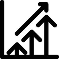 Chart icon symbol image for data statistic analysis illustration vector