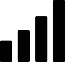 Chart icon symbol image for data statistic analysis illustration vector