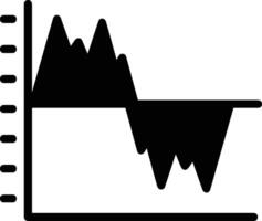 Chart icon symbol image for data statistic analysis illustration vector