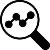 Chart icon symbol image for data statistic analysis illustration vector