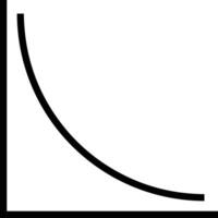 Chart icon symbol image for data statistic analysis illustration vector