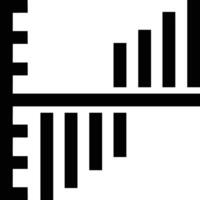 Chart icon symbol image for data statistic analysis illustration vector