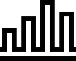 Chart icon symbol image for data statistic analysis illustration vector