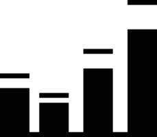 Chart icon symbol image for data statistic analysis illustration vector