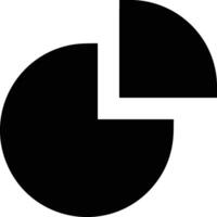 Chart icon symbol image for data statistic analysis illustration vector