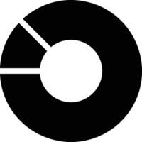 Chart icon symbol image for data statistic analysis illustration vector