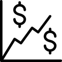 Chart icon symbol image for data statistic analysis illustration vector