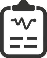 Chart icon symbol image for data statistic analysis illustration vector