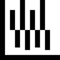 Chart icon symbol image for data statistic analysis illustration vector