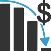 Chart icon symbol image for data statistic analysis illustration vector