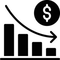 Chart icon symbol image for data statistic analysis illustration vector