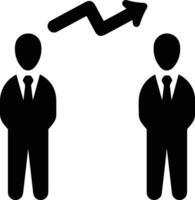 Chart icon symbol image for data statistic analysis illustration vector