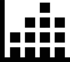 Chart icon symbol image for data statistic analysis illustration vector