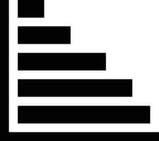 Chart icon symbol image for data statistic analysis illustration vector