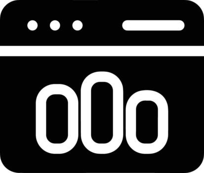 Chart icon symbol image for data statistic analysis illustration vector