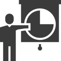 Chart icon symbol image for data statistic analysis illustration vector