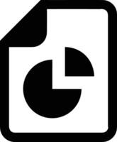 Chart icon symbol image for data statistic analysis illustration vector