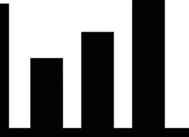 Chart icon symbol image for data statistic analysis illustration vector