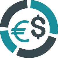 Chart icon symbol image for data statistic analysis illustration vector
