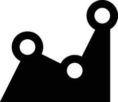 Chart icon symbol image for data statistic analysis illustration vector