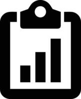 Chart icon symbol image for data statistic analysis illustration vector