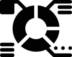 Chart icon symbol image for data statistic analysis illustration vector