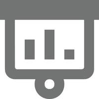 Chart icon symbol image for data statistic analysis illustration vector