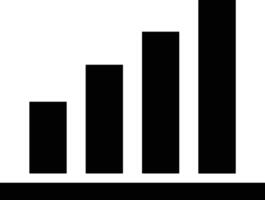 Chart icon symbol image for data statistic analysis illustration vector