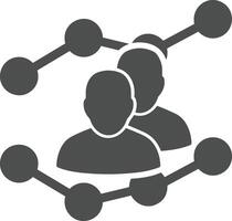 Chart icon symbol image for data statistic analysis illustration vector