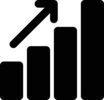Chart icon symbol image for data statistic analysis illustration vector