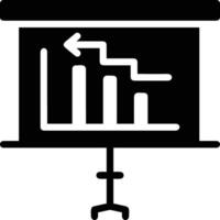 Chart icon symbol image for data statistic analysis illustration vector