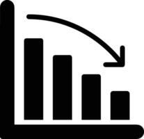 Chart icon symbol image for data statistic analysis illustration vector