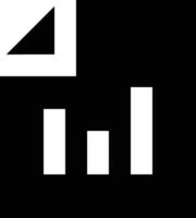 Chart icon symbol image for data statistic analysis illustration vector