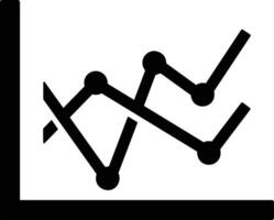 Chart icon symbol image for data statistic analysis illustration vector