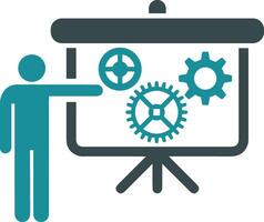 Chart icon symbol image for data statistic analysis illustration vector
