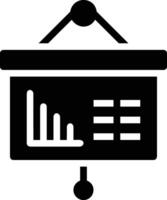 Chart icon symbol image for data statistic analysis illustration vector