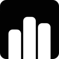 Chart icon symbol image for data statistic analysis illustration vector