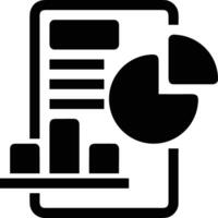 Chart icon symbol image for data statistic analysis illustration vector