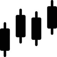 Chart icon symbol image for data statistic analysis illustration vector